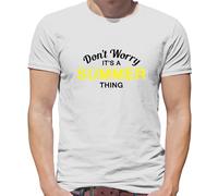 Don'T Worry It's Un Estate Cosa T-Shirt - Cognome Custom Nome Famiglia