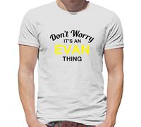 Don'T Worry It's Un Evan Cosa T-Shirt - Cognome Custom Nome Famiglia