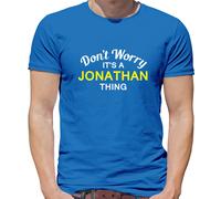 Don'T Worry It's Un Jonathan Cosa T-Shirt - Cognome Custom Nome Famiglia