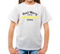 Don'T Worry It's Un Katherine Cosa T-Shirt - Cognome Su Nome Famiglia