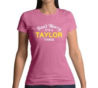 Don'T Worry It's Un Taylor Cosa - T-Shirt - Tour Concerto Ere Amo