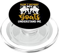 Don't Worry My Goats Understand Me PopSockets PopGrip per MagSafe