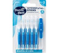 DONTODENT Spazzole interdentali blu 0,6 mm ISO 3, 1 x 6 pezzi