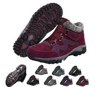 Donubiiu Orthofree Solvema - Scarpe ortopediche invernali, da donna, per uomo e donna, Colore: rosso, 41 EU