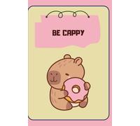 Donut Capybara Notebook: Sketchbook, Cute Kawaii, Journal for Drawing, 6x9, 100 Pages, great for Girls, Boys, Adults, Capybara Lovers, Be Cappy, Hard Cover