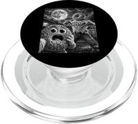 Donut Dad Funny Vintage Horror Graphic Uomo Luna Man Selfie PopSockets PopGrip per MagSafe