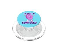 Donut Glazed and Confused - Funny Doughnut PopSockets PopGrip per MagSafe