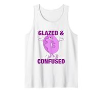 Donut Glazed And Confused Shirt - Funny Donut Canotta