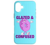 Donut Glazed and Confused Shirt - Funny Donut Custodia per iPhone 16 Plus