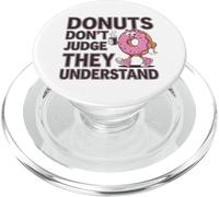 Donut Lover Funny Coffee Mood - Cibo spazzatura antistress PopSockets PopGrip per MagSafe