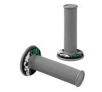 Donut Off-Road Grips, manopole universali - Grigio - Verde
