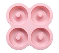 Donut Pan for Baking- 70g 4-Cavity Easy Release Food-Grade Reusable Baking | Silicone Donut Mold Cake Pan for Bagel Dessert Breakfast Kitchen Bakery Oven Party Birthday Holiday