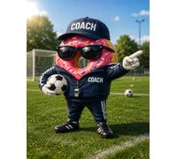 Donut Soccer Coach Fitness Journal - Breakfast League: Workout Log and Training Tracker - Gym Planner and Progress Notebook