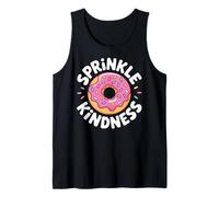 Donut Sprinkle Kindness Funny Girls Women Doughnut Lover Canotta