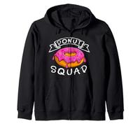 Donut Squad Funny Donuts Lovers Doughnuts Felpa con Cappuccio