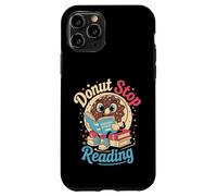 Donut Stop Reading Carino Divertente Insegnante Ritorno a Scuola Custodia per iPhone 11 Pro