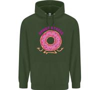 Donut Stress Divertente Don'T Stress Yoga Scherzo Bambini Felpa con Cappuccio