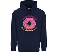 Donut Stress Divertente Don'T Stress Yoga Scherzo Bambini Felpa con Cappuccio