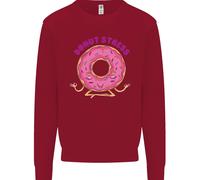 Donut Stress Divertente Don'T Stress Yoga Scherzo Bambini Felpa Maglione