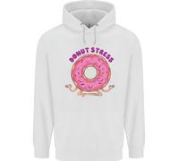 Donut Stress Divertente Don'T Stress Yoga Scherzo Uomo Felpa