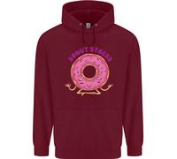 Donut Stress Divertente Don'T Stress Yoga Scherzo Uomo Felpa