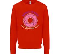 Donut Stress Divertente Non Stressare Yoga Scherzo Uomo Felpa Maglione