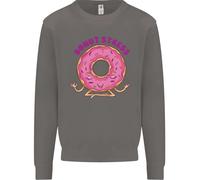 Donut Stress Divertente Non Stressare Yoga Scherzo Uomo Felpa Maglione