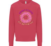 Donut Stress Divertente Non Stressare Yoga Scherzo Uomo Felpa Maglione