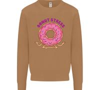 Donut Stress Divertente Non Stressare Yoga Scherzo Uomo Felpa Maglione