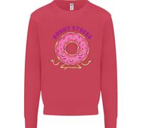 Donut Stress Divertente Non Stressare Yoga Scherzo Uomo Felpa Maglione