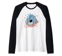 Donuts Band Kawaii Punk Maglia con Maniche Raglan