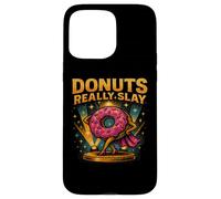 Donuts Really Slay Divertente Design a forma di meme Custodia per iPhone 15 Pro Max