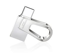 DONWEI clé usb 64 go,clé usb 3.0,OTG Flash Drive Tipo C 2 in 1 Pendrive Rotante Memoria Stick Per USB C Smartphones, Laptop, ecc