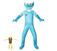 DONY Rainbow Costume Friends da Bambini Ragazzo Ragazza,Costume da Mostro Gioco di Cartoni Animati Cosplay Carnevale Mostro Tuta di Halloween Mascherata Festa di Compleanno Festa dei Bambini Natale