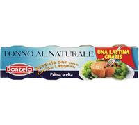 Donzela Tonno Al Naturale, Confezione da 24 Lattine da 80 g, Totale 1920 g