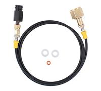Doo Engy Adattatore per serbatoio di CO2, tubo ad alta pressione, tubo di soda cilindro, tubo di ricarica per Sodastream W21.8-14 DIN477 e la maggior parte delle macchine di soda