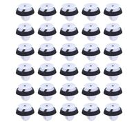 Doo Engy Clip di fissaggio per porta scorrevole, 30 pezzi, plastica, piatte, per porta scorrevole, Transporter T5/Caddy