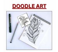 DOODLE ART: ART CREATIVITY BOOK