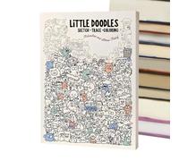 Doodle Art Coloring Book | Mindfulness Stress Relief For Adults