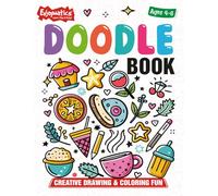 Doodle Book for Kids Ages 4-8: Creative Drawing and Coloring Fun with Big Easy Doodles for Imagination and Screen-Free Play