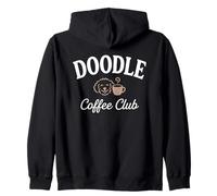 Doodle Coffee Club Doodles Felpa con Cappuccio