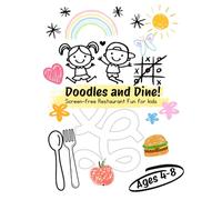 Doodle & Dine!: Restaurant Activity Book for ages 4-8