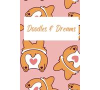 Doodle & Dreams: Dog Heart Bum Cover, Journal Notebook, 120 Pages, 5.5 x 9 inch, Hardcover Notebook, Ruled Note Pages for Writing, Blank Pages for Drawing/Sketching