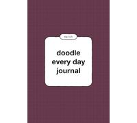 doodle every day journal, march, 31 days of drawing prompts