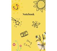 Doodle Vibes: Notebook for Note-Taking, Writing & Journaling: A 6x9-inch, 120-lined page with a Vibrant Yellow Doodle Design Cover - Perfect for School, Office, or Personal Use
