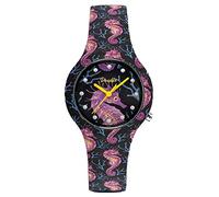 Doodle Watch Orologio da donna Graphics Mood cavalluccio marino con cinturino in silicone 35 mm DO35020, cinghia