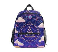 Doodle - Zaino per bambini in età prescolare con targhetta per nome, per ragazzi e ragazze, Array magico vibrante, Medium, Zaini Daypack