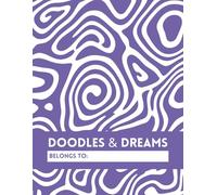Doodles & Dreams: Indigo Swirl Print
