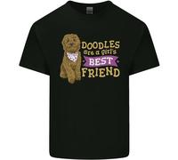 Doodles Ragazze Migliore Amica Goldendoodle Cane Maglietta Bambini