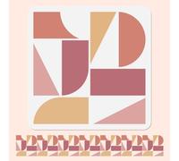Doodlream Modelli geometrici Stencil per Pittura Stencil Disegno Template Forme Irregolari Fai da te Craft Paint Modello per Wall Home Decor Legno Burning Card Journal Canvas 30 × 30 cm